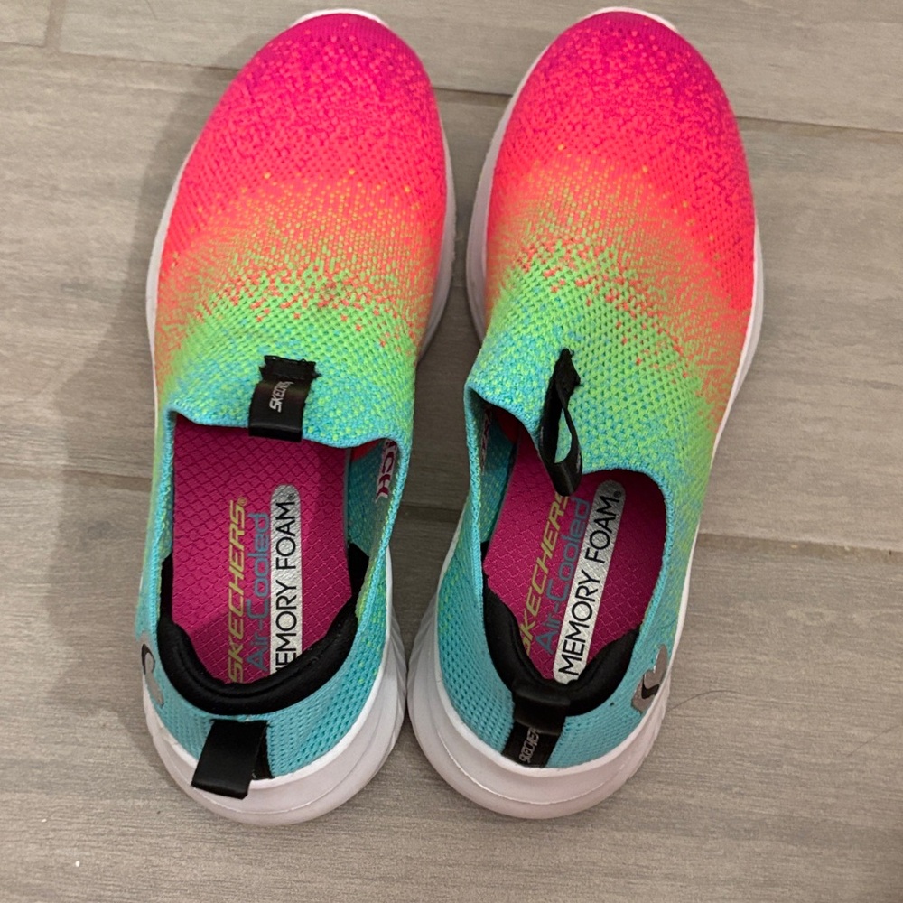 Skechers Vibrant Gradient Slip-On Sneakers